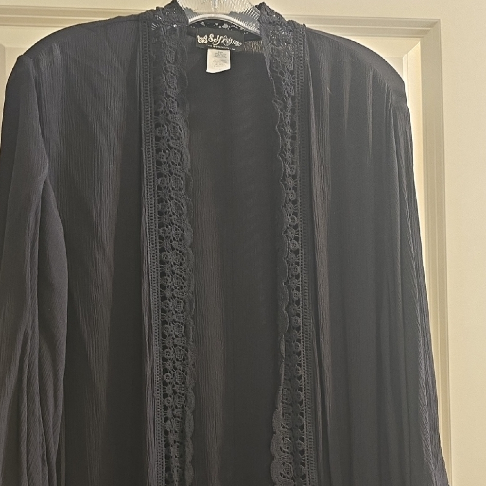 Self Esteem Black Cardigan - Picture 3 of 3
